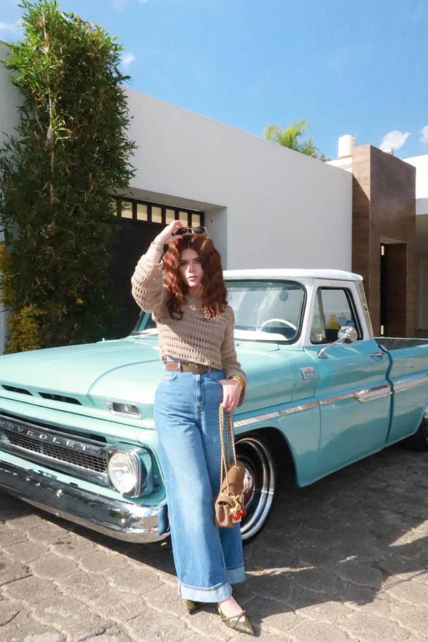 MESH TOP CAPUCCINO