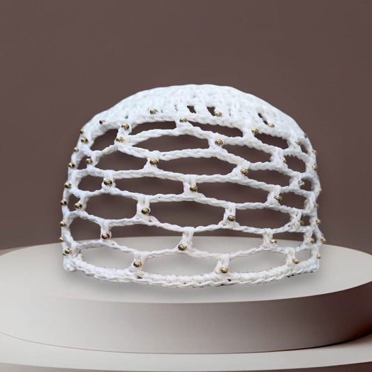 Daisy Hat White